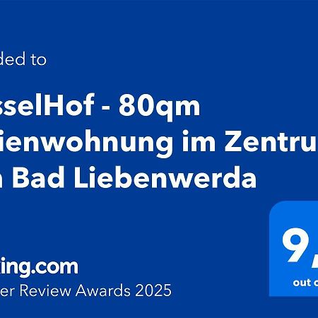 Haesselhof - 80Qm Ferienwohnung Im Zentrum Von Bad Liebenwerda Exteriér fotografie